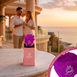 Sovelle XXS – Just To see you Smile - Personalized Rose - 100% Real (Preserved-Eternal)