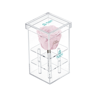 Luxara Uno –  Happy Birthday - Personalized Rose - 100% Real (Preserved-Eternal)