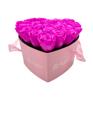 Heart Paper Box  (20 Preserved Heads)