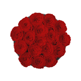 Magnaro Bloom – I Love you - 17 Personalized Roses - 100% Real (Preserved-Eternal)