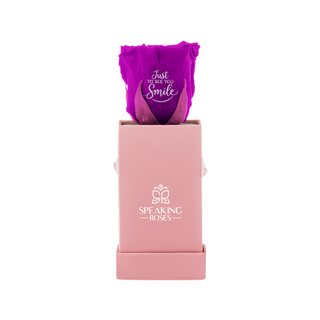 Sovelle XXS – Just To see you Smile - Personalized Rose - 100% Real (Preserved-Eternal)