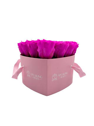 Heart Paper Box  (15 Preserved Heads)