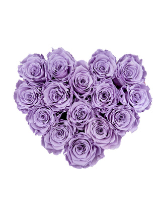 Heart Paper Box  (15 Preserved Heads)